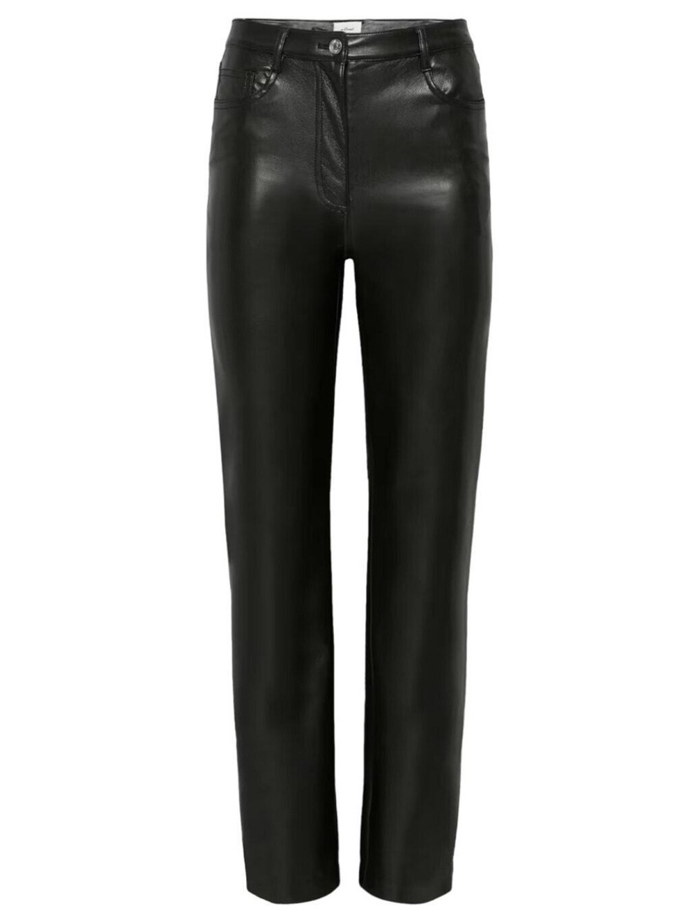 Aritzia Wilfred The Melina Vegan Leather Pants in Black